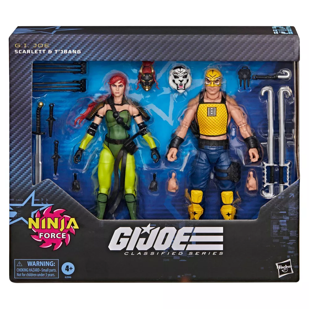 GI Joe Classified Series Ninja Force Scarlett and TJbang 3