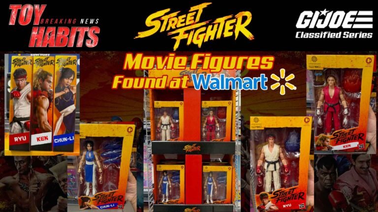 Hasbro Street Fighter The Movie Figures found at Walmart