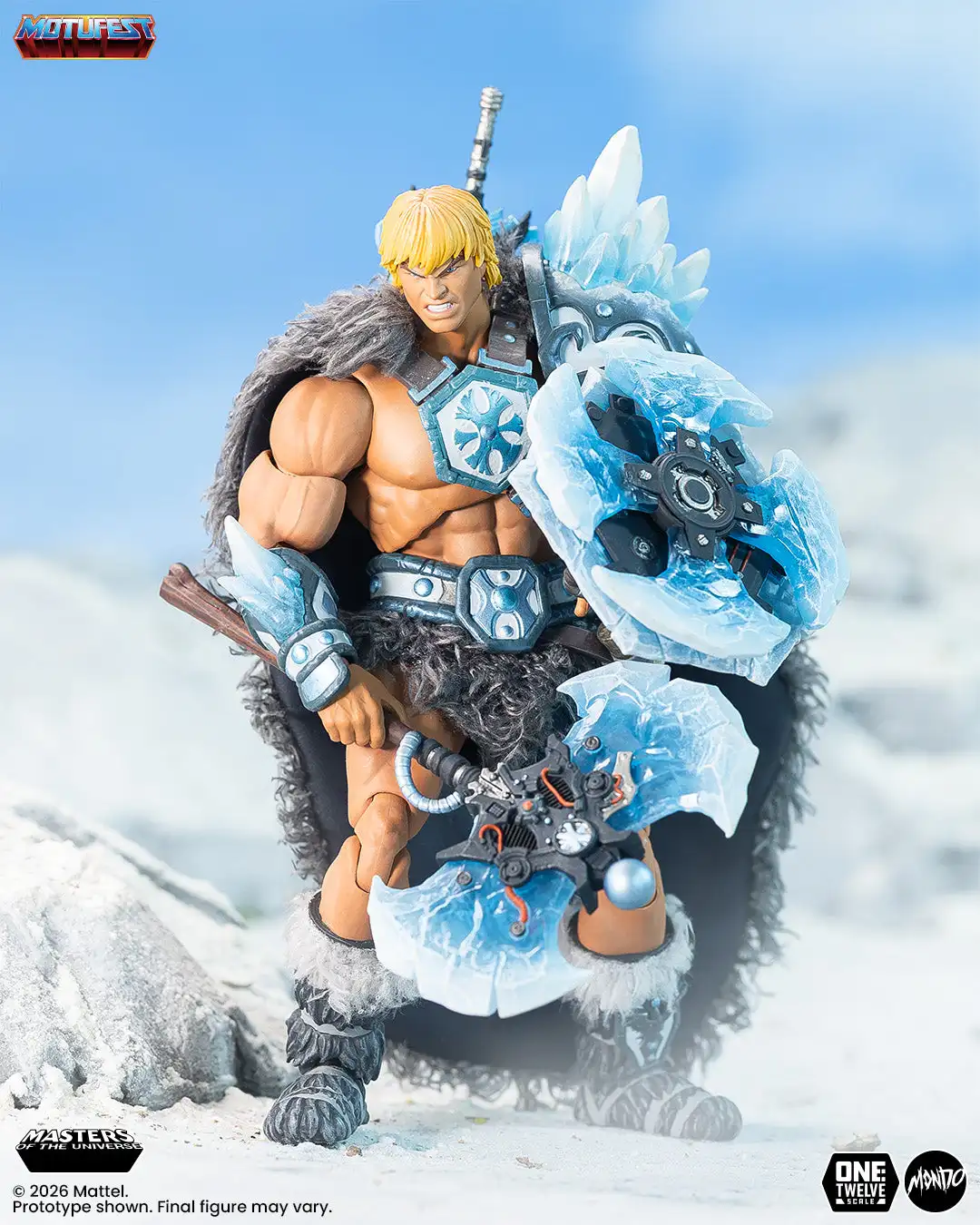 Ice Armor He Man Mondo MOTU 200X Figure 2