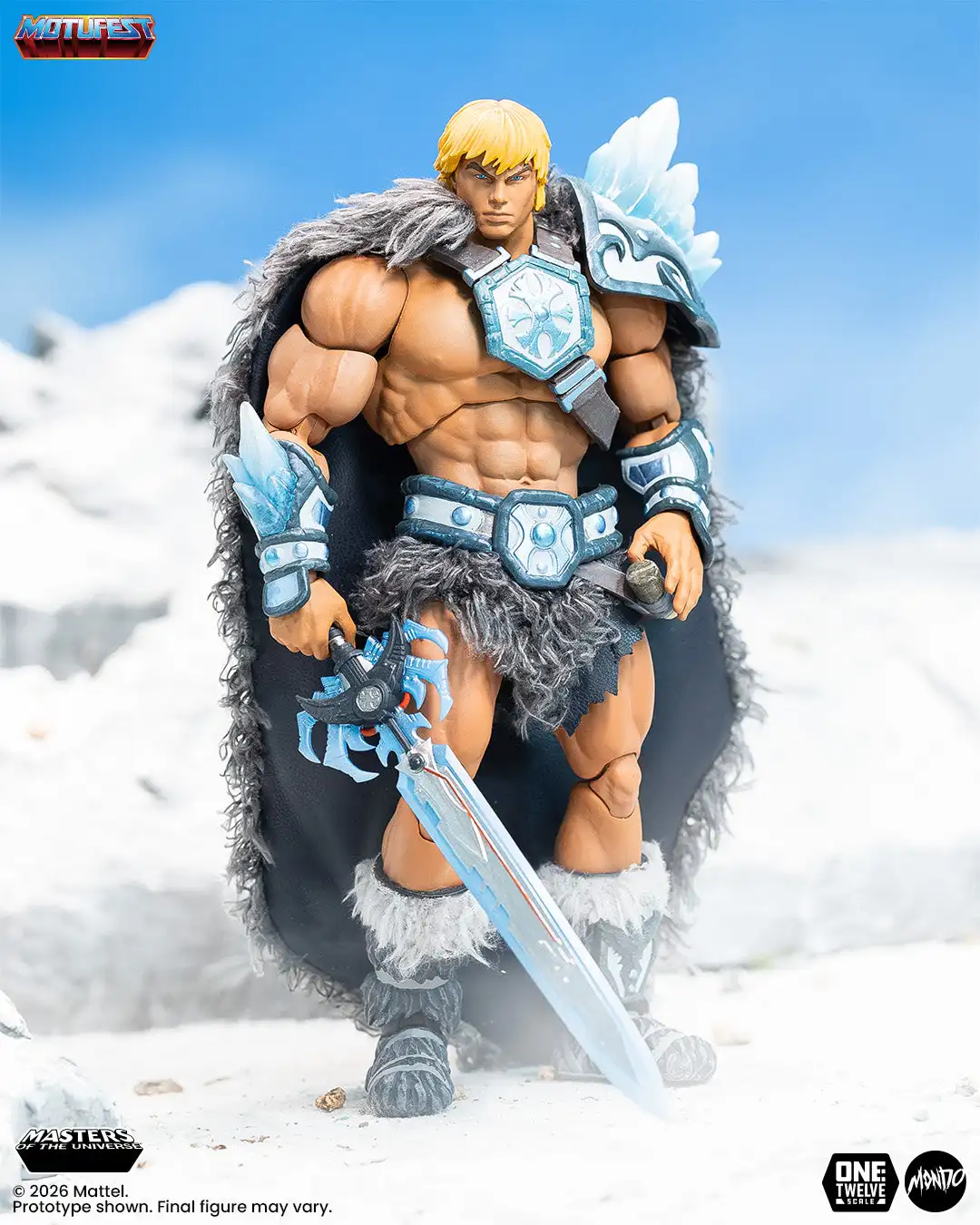 Ice Armor He Man Mondo MOTU 200X Figure 3