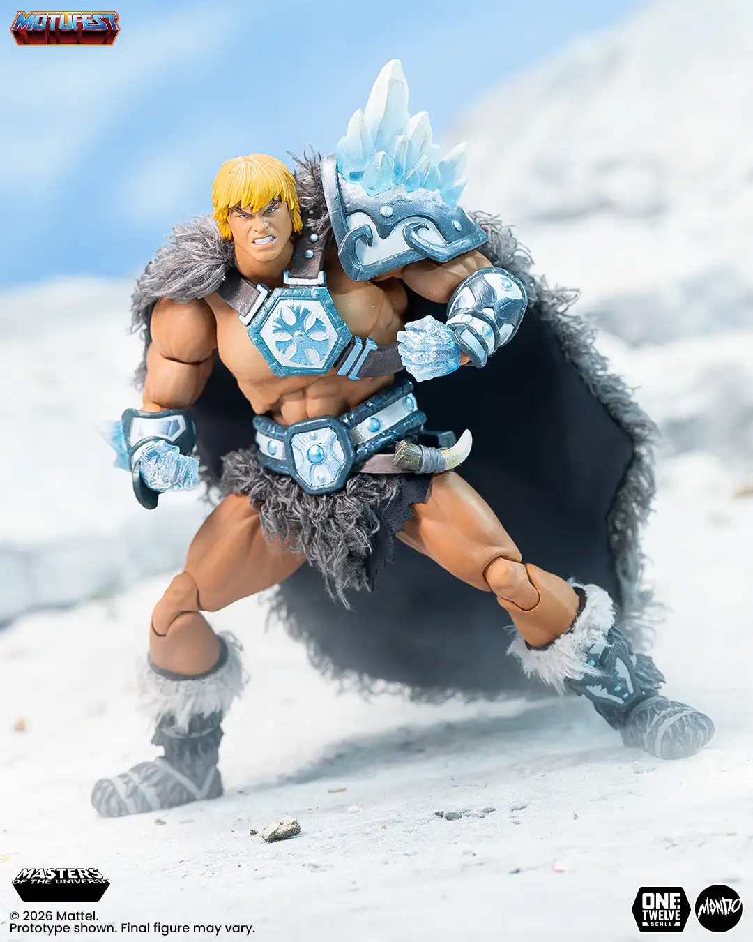 Ice Armor He Man Mondo MOTU 200X Figure 4