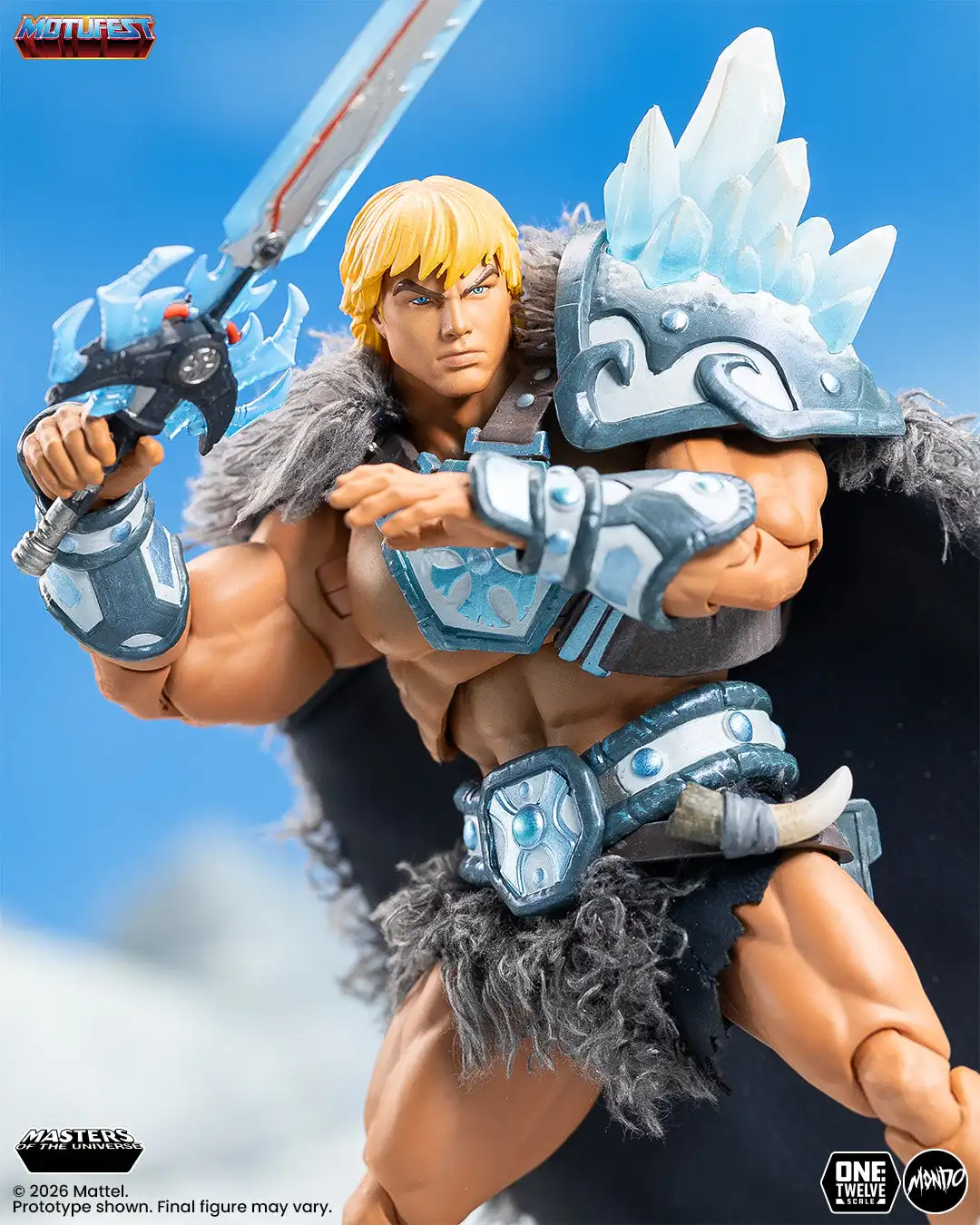 Ice Armor He Man Mondo MOTU 200X Figure 5