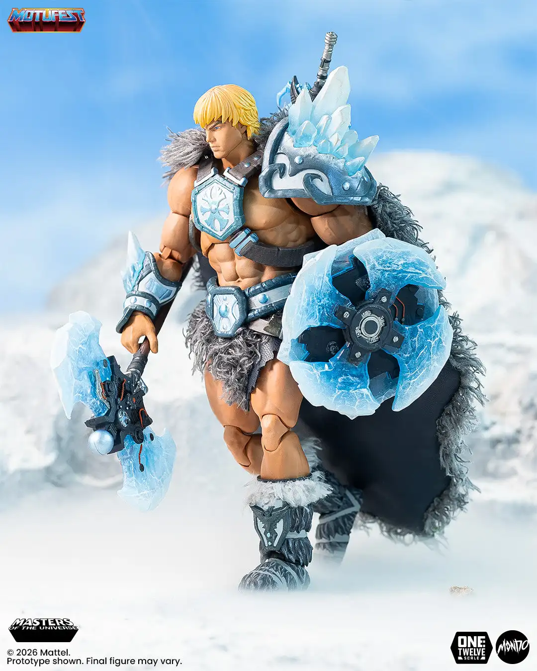 Ice Armor He Man Mondo MOTU 200X Figure 6