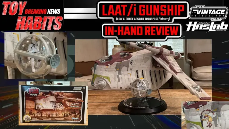 LAAT/i Republic Gunship Star Wars HasLab In-Hand Review