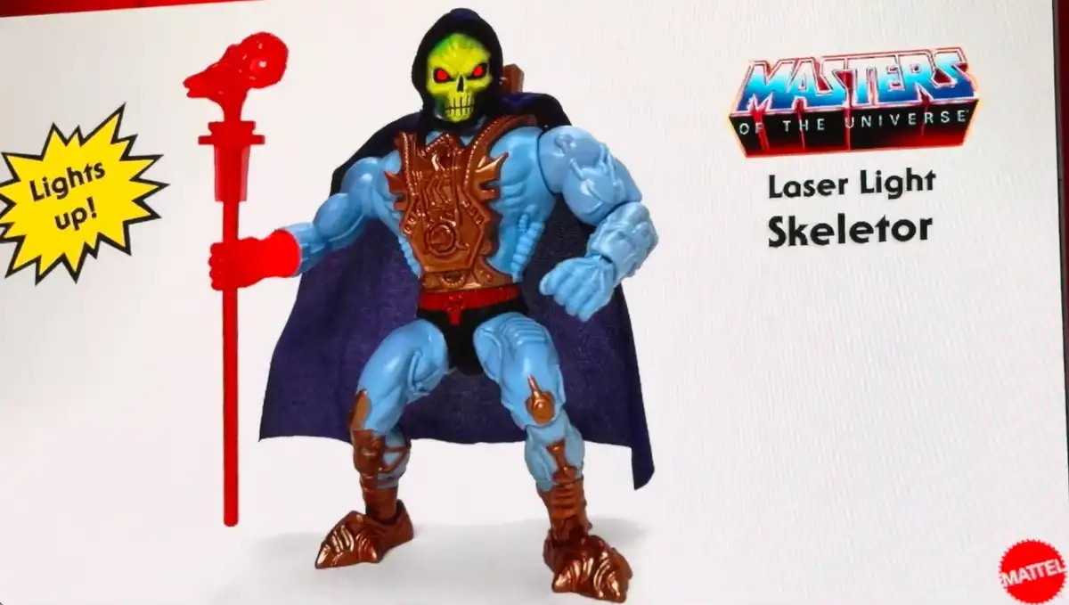 Laser Light Skeletor MOTU Origins Mattel Creations Exclusive Tease 2