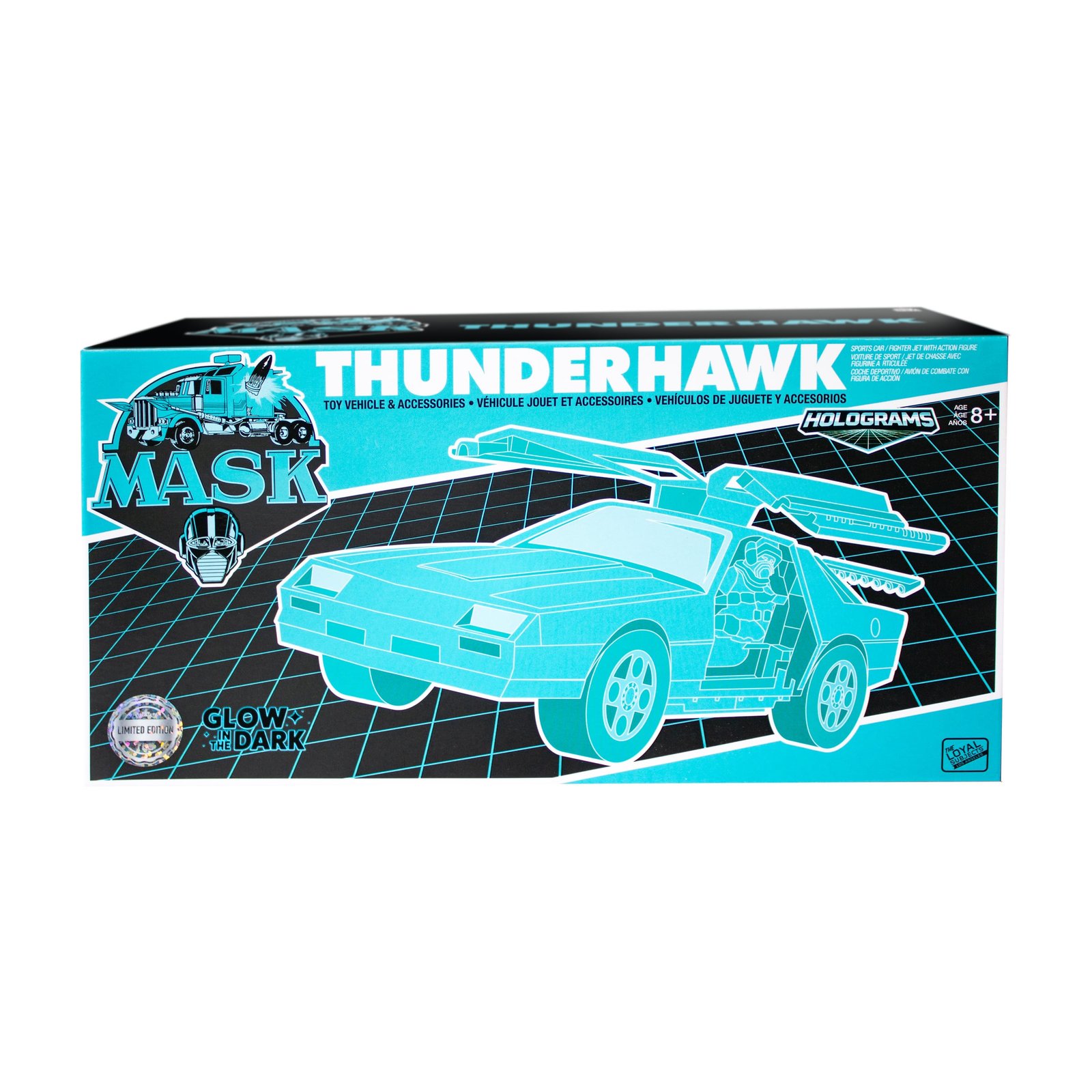 M.A.S.K. Thunderhawk with Matt Trakker (Hologram Edition) SDCC 2026 Exclusive Vehicle & Action Figure Set 09