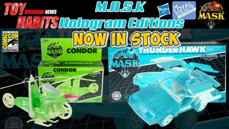 M.A.S.K. Hologram Editions SDCC 2026 Exclusives Now In Stock!