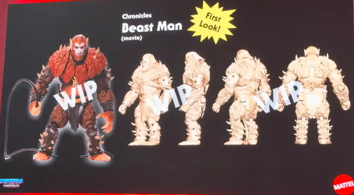 MOTU Chronicles Movie Beastman Figure Sneek Peak 2