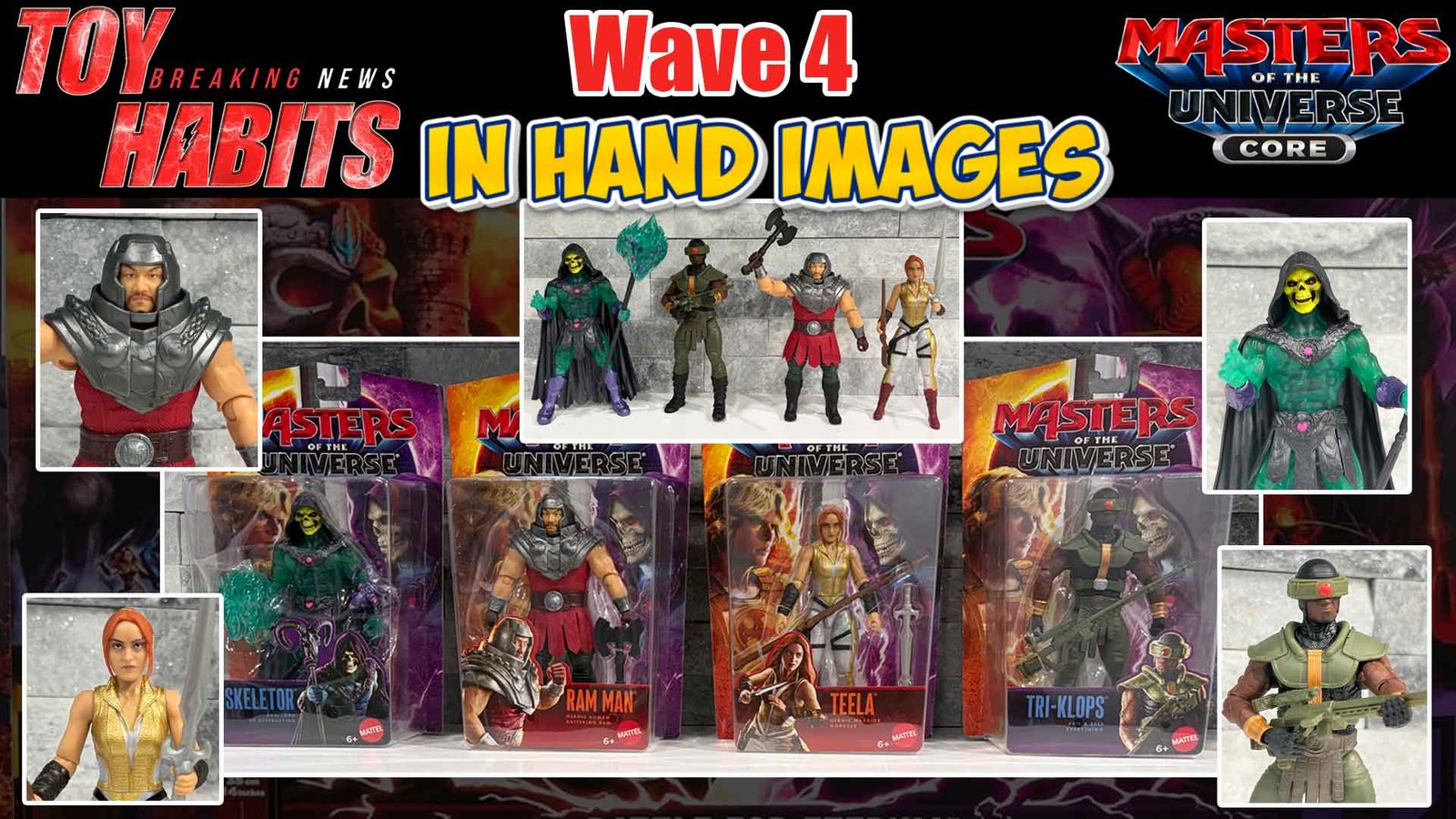 MOTU Core Wave 4 In Hand Images