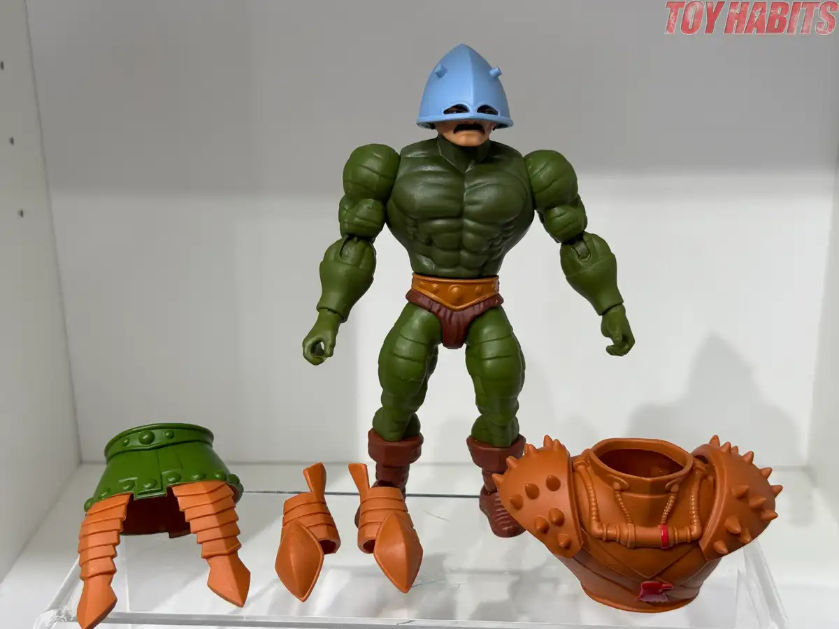 Man At Arms Sketch MOTU Origins Book Series In Hand Review 15