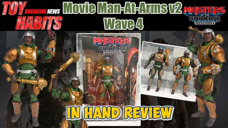 Man-At-Arms v2 MOTU Chronicles Wave 4 In Hand Review