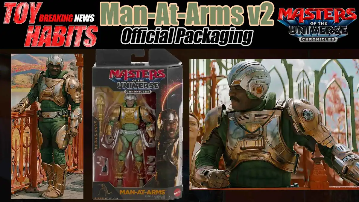 Man-At-Arms v2 MOTU Chronicles Wave 4 Official Packaging Image