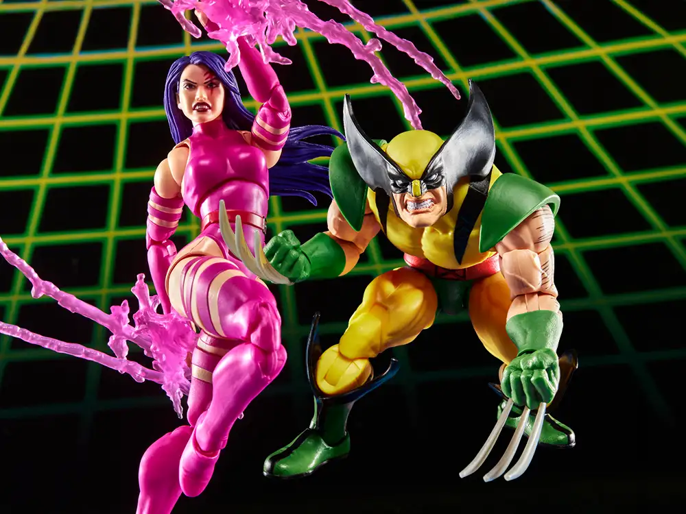 Marvel Legends Gamerverse Wolverine vs. Psylocke Action Figure Two Pack 01