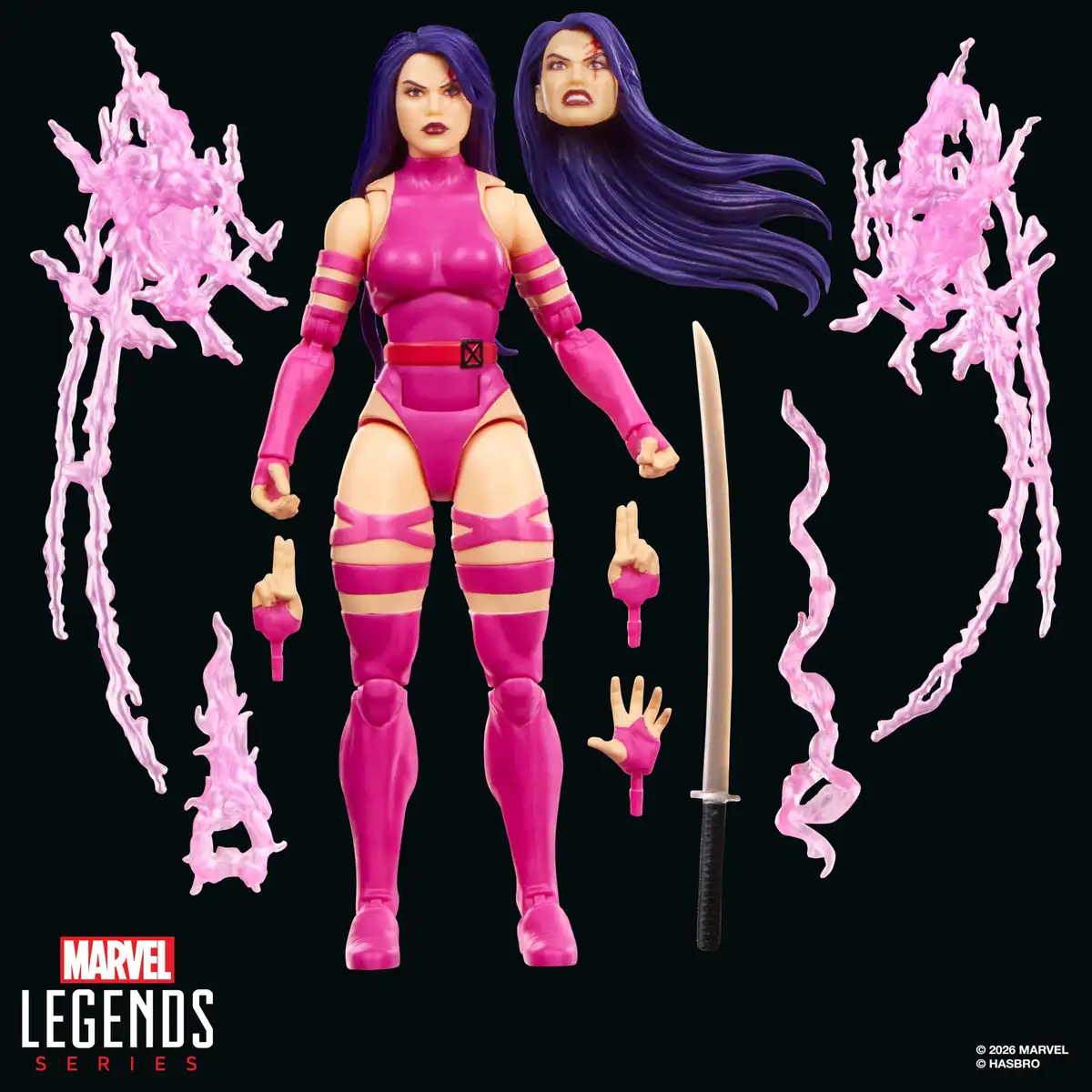 Marvel Legends Gamerverse Wolverine vs. Psylocke Action Figure Two Pack 16