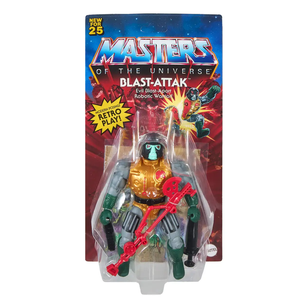 Masters of the Universe- Origins Blast-Attak Action Figure 12