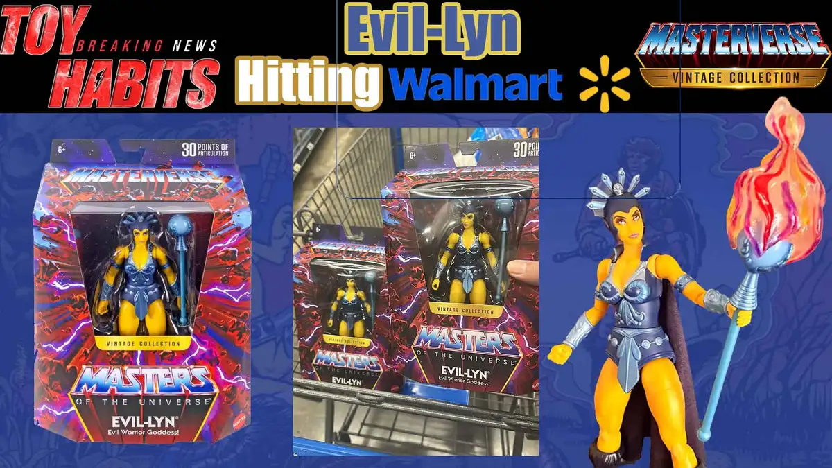 Masterverse Vintage Collection Evil-Lyn Hitting Walmart Stores