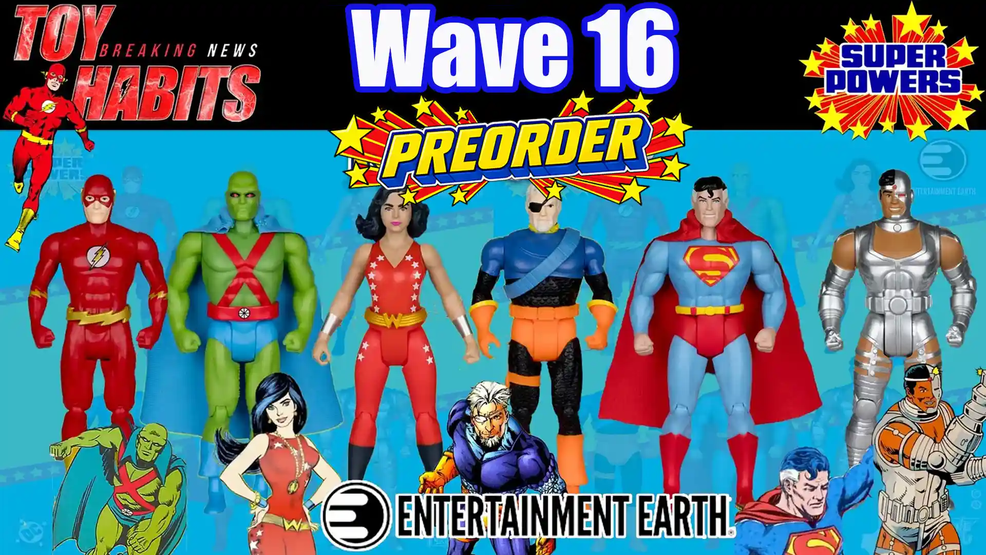 McFarlane DC Super Powers Final Wave 16 Preorder