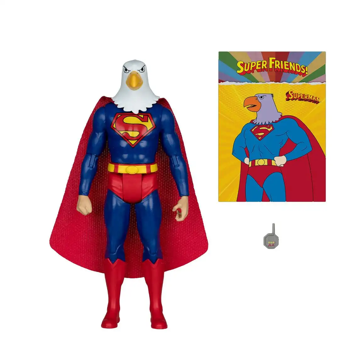 McFarlane Toys DC Super Friends Warpland Superman or Chase 6 in Retro Action Figure