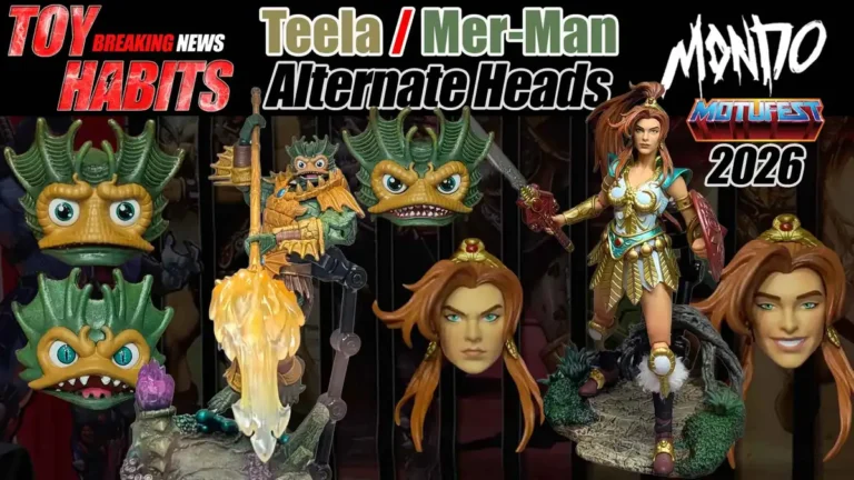 Mondo 200x Teela and Mer-Man Alternate Head First Looks
