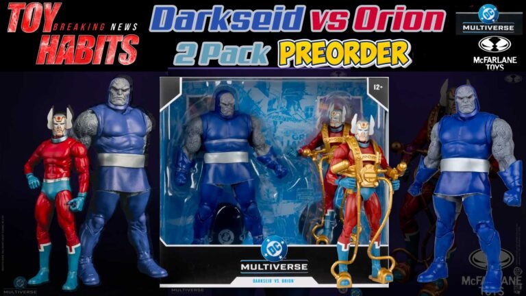 New Gods DC Multiverse Darkseid vs. Orion McFarlane 2 Pack Preorder