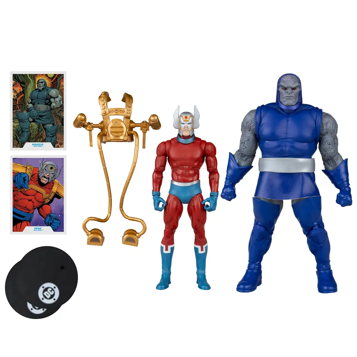 New Gods DC Multiverse Darkseid vs. Orion Action Figure Two Pack 13