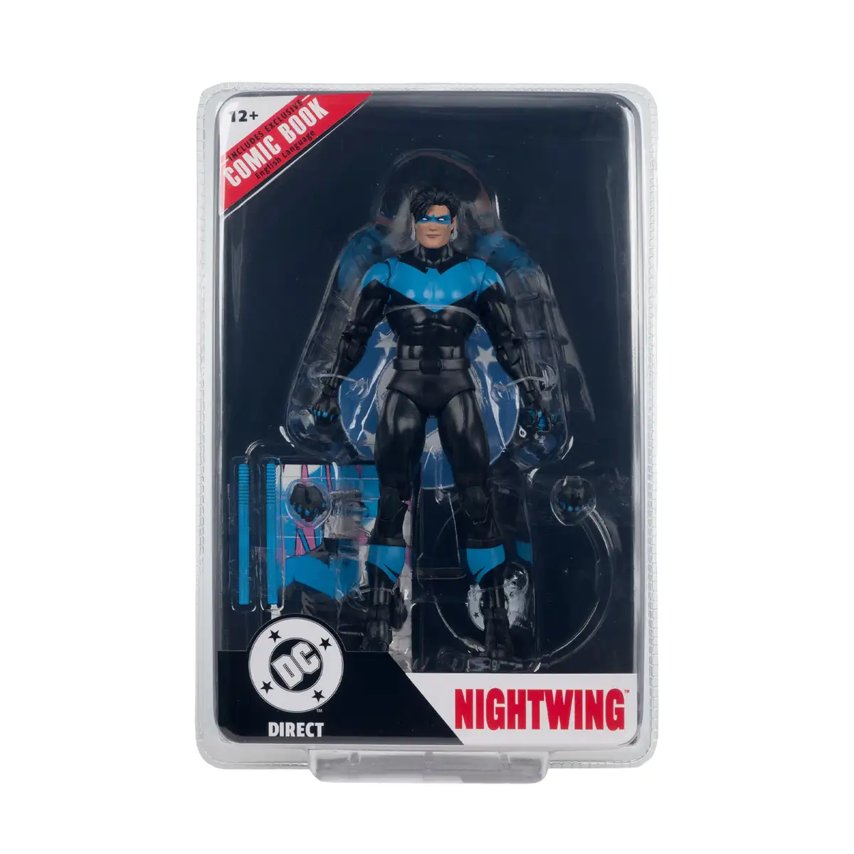 Nightwing #81 Page Punchers Nightwing 7 Action Figure with Comic 11