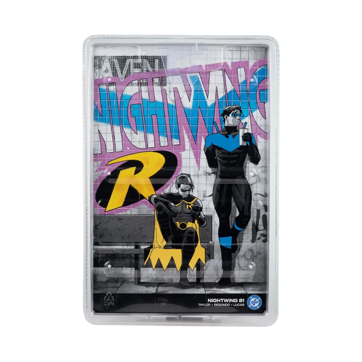 Nightwing #81 Page Punchers Nightwing 7 Action Figure with Comic 12