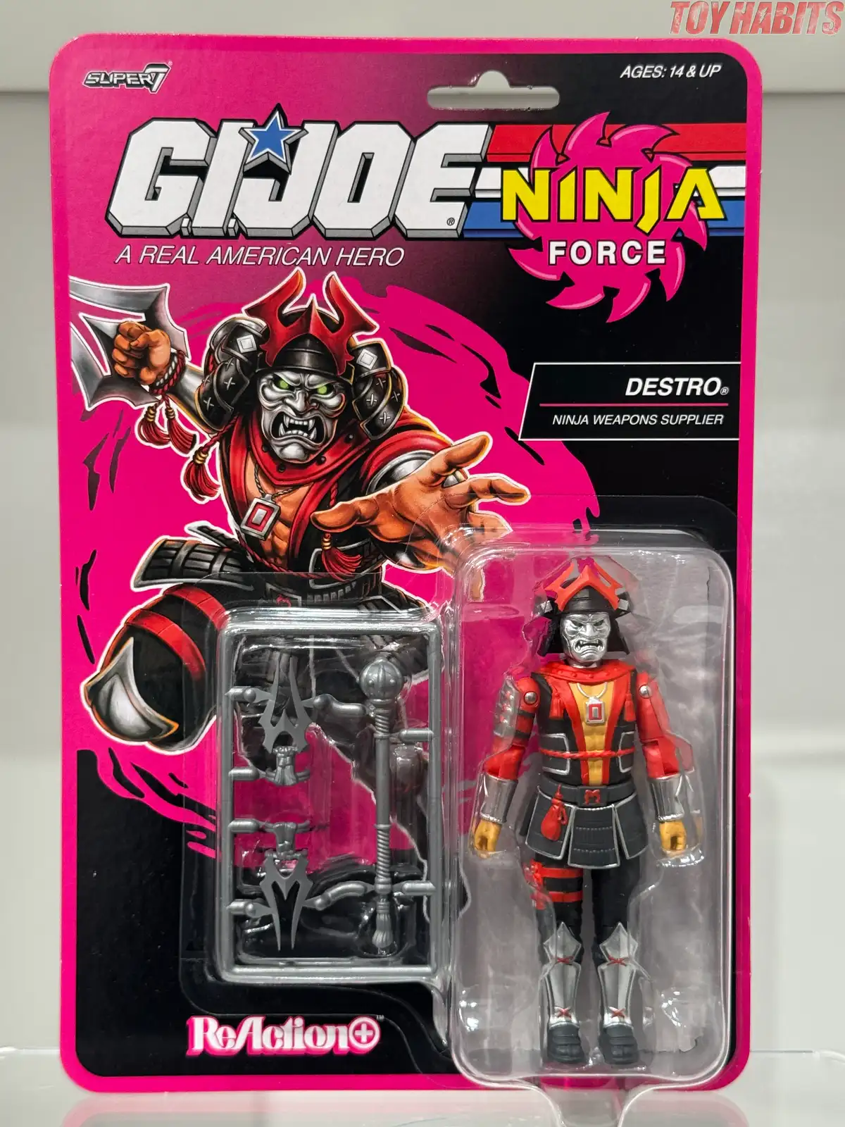 Ninja Force Destro GI Joe ReAction+ 1