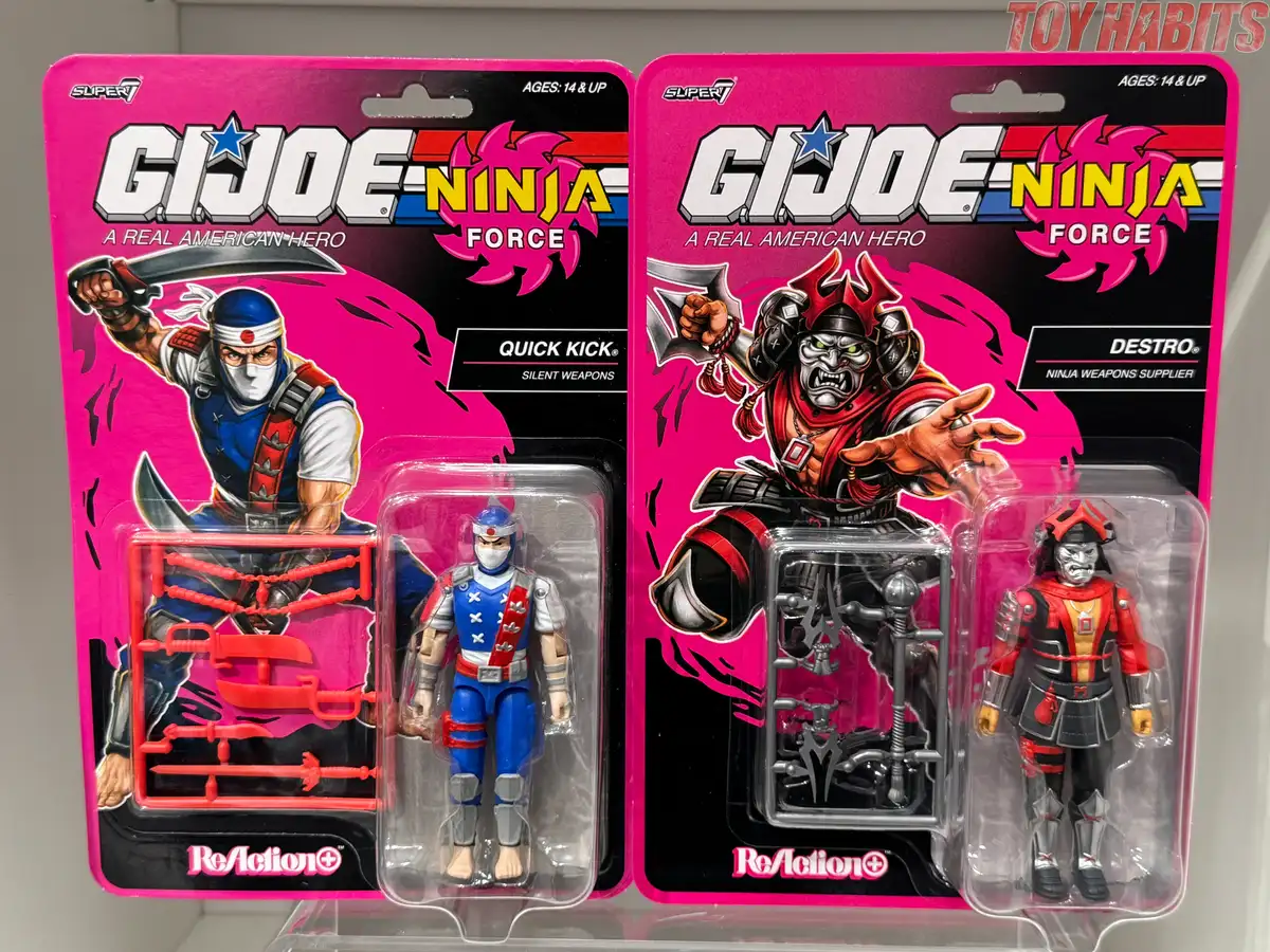Ninja Force Quick KickGI Joe ReAction+ 1