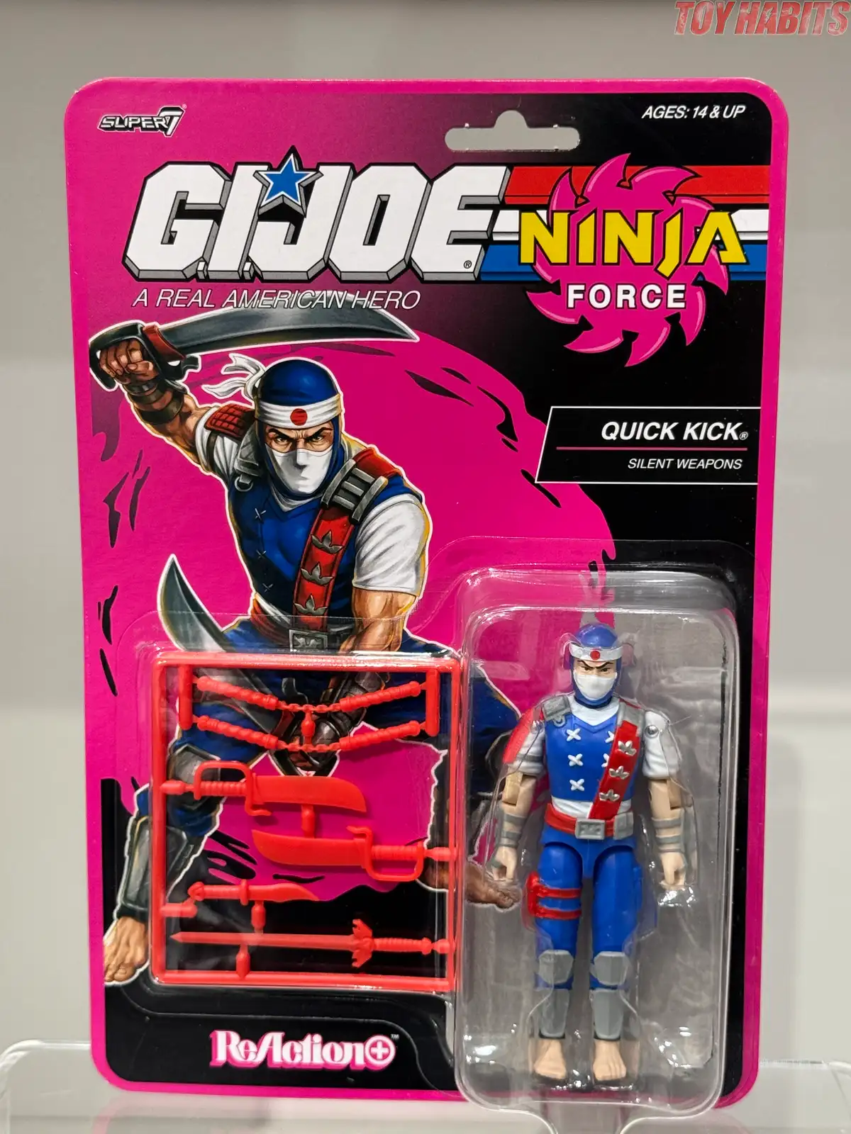 Ninja Force Quick KickGI Joe ReAction+ 2