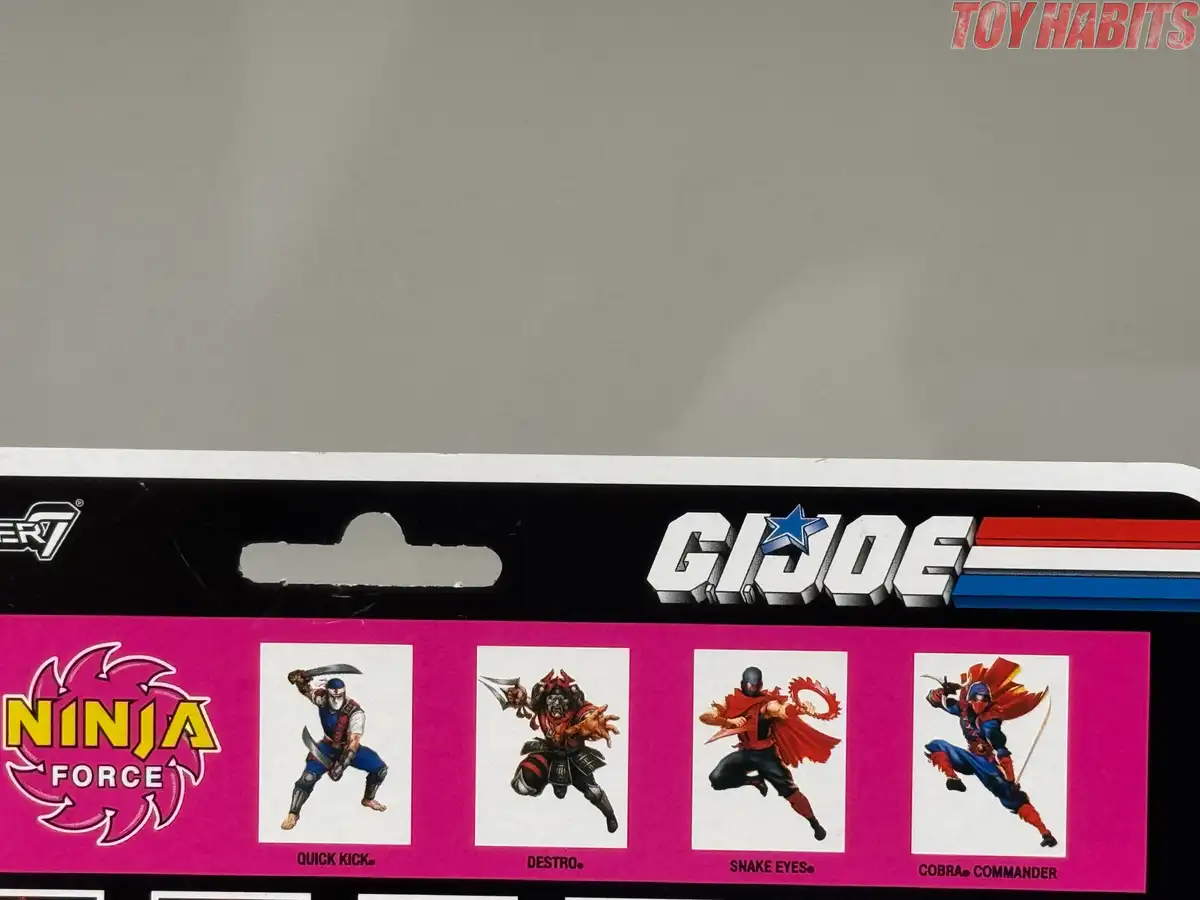 Ninja Force Quick KickGI Joe ReAction+ 4