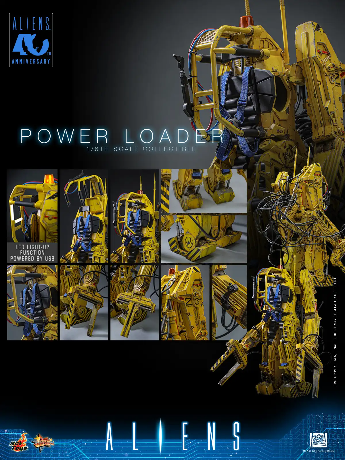 Power Loader Collectible Set Hot Toys 1