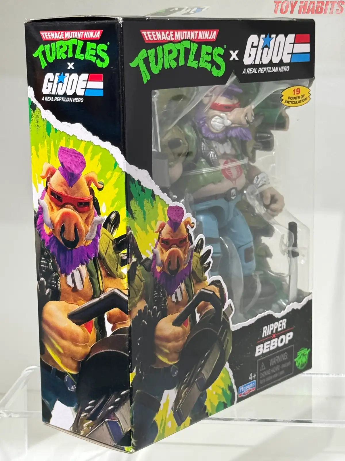 Ripper Bebop GI Joe TMNT Crossover Review 1