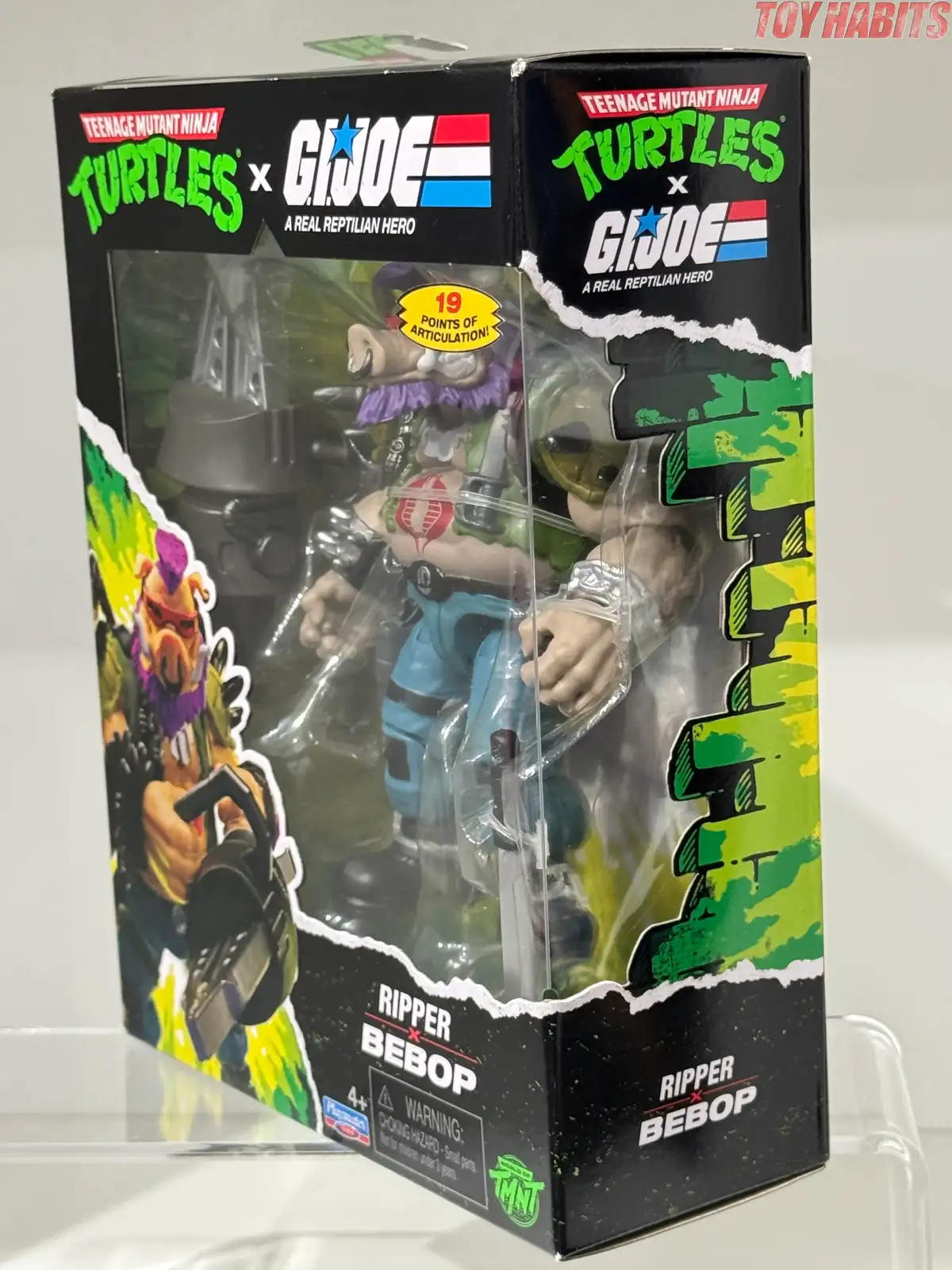 Ripper Bebop GI Joe TMNT Crossover Review 2
