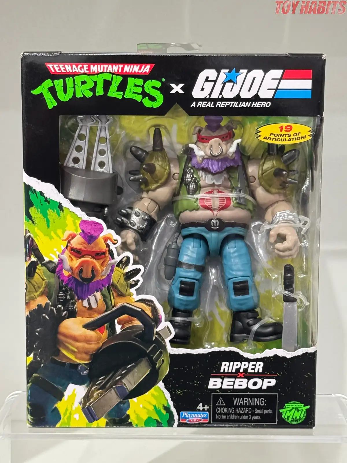 Ripper Bebop GI Joe TMNT Crossover Review 4