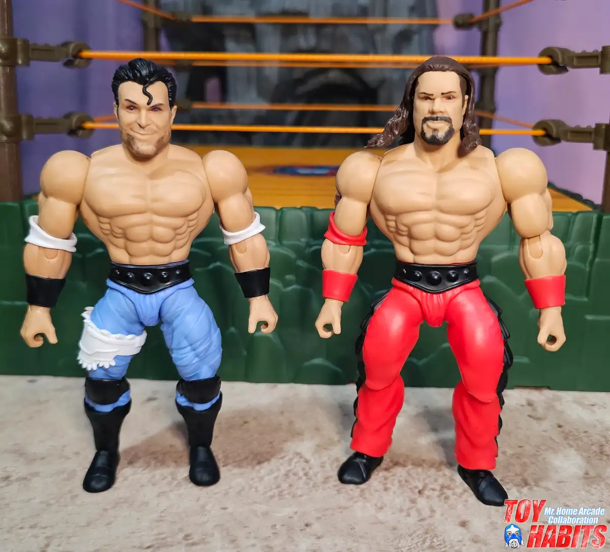 Scott Hall Kevin Nash Fright Zone Ring Masters of the WWE Universe 1