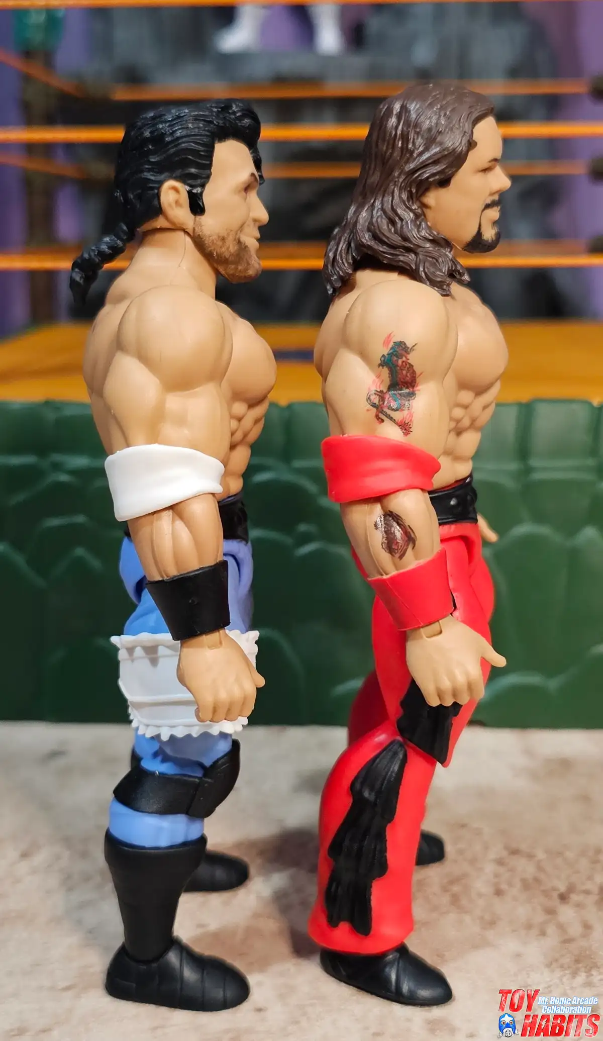 Scott Hall Kevin Nash Fright Zone Ring Masters of the WWE Universe 3