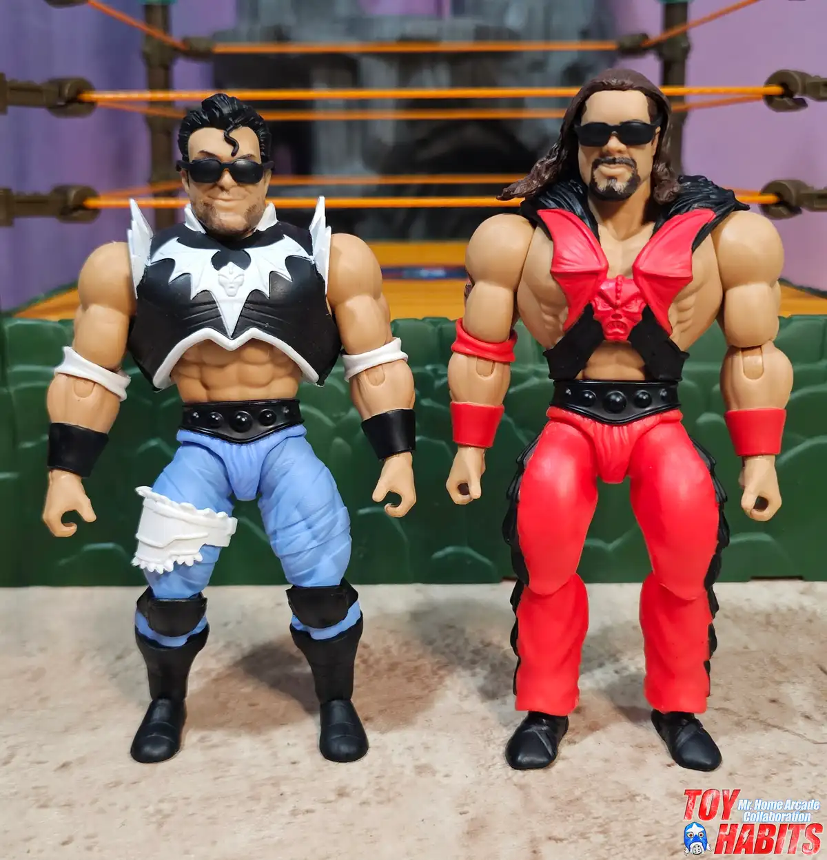 Scott Hall Kevin Nash Fright Zone Ring Masters of the WWE Universe 7