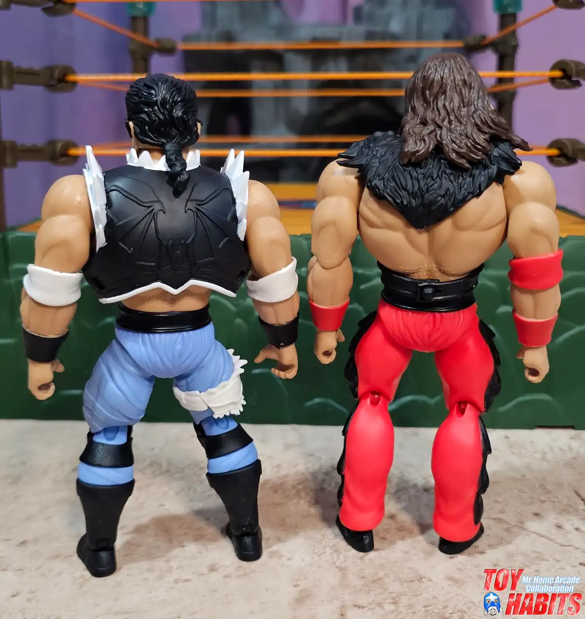 Scott Hall Kevin Nash Fright Zone Ring Masters of the WWE Universe 9