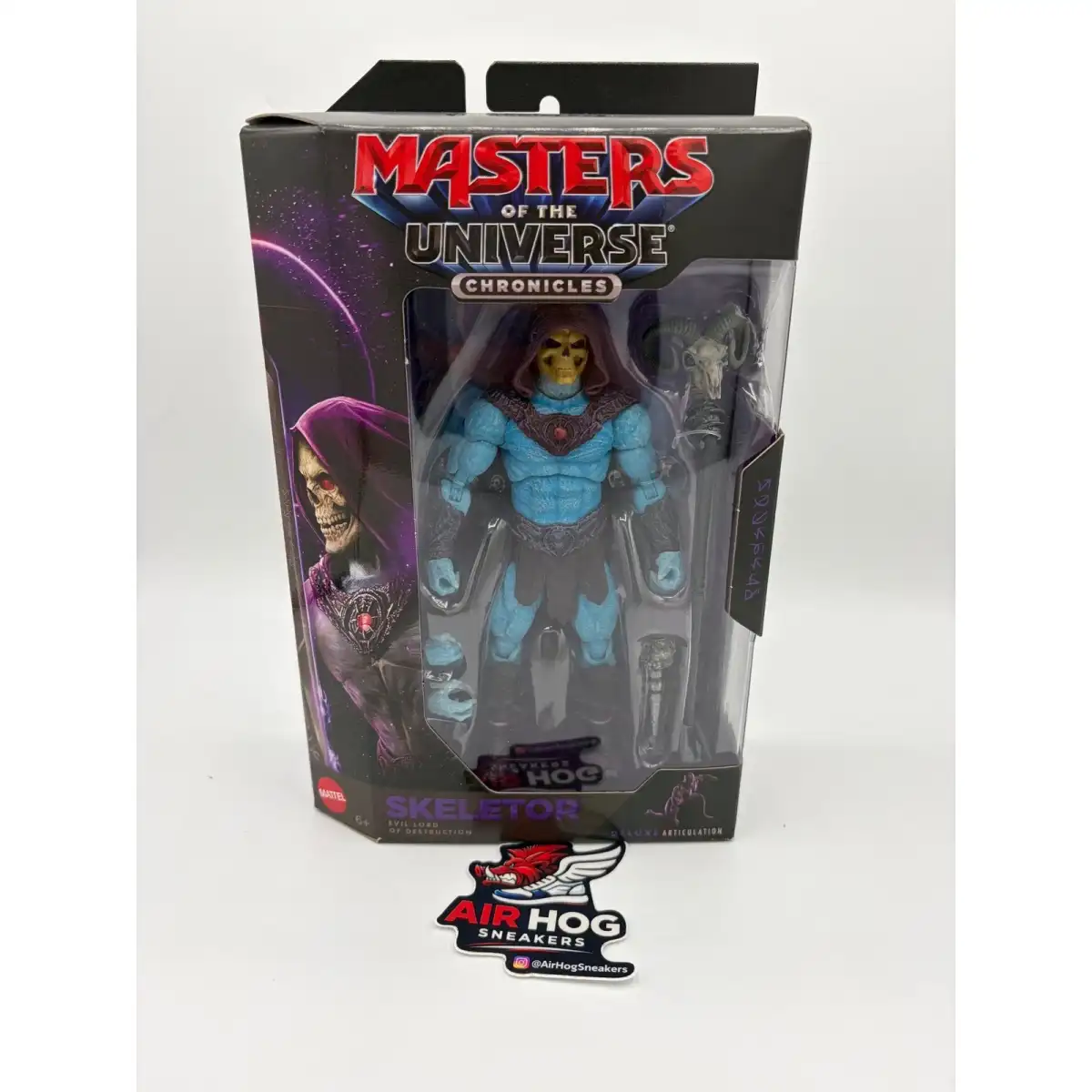Skeletor V2 MOTU Chronicles Box Fronta