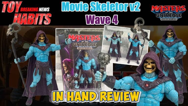 Skeletor v2 MOTU Chronicles Wave 4 In Hand Review