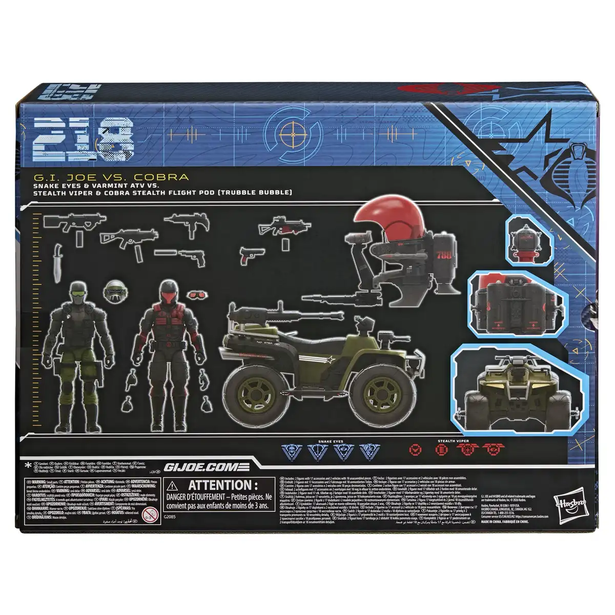 Snake Eyes & Varmint ATV and Cobra Stealth Viper & Stealth Flight Pod Official Images 2