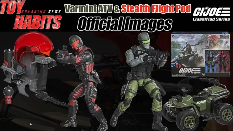 Snake Eyes & Varmint ATV and Cobra Stealth Viper & Stealth Flight Pod Official Images & Walmart Listing