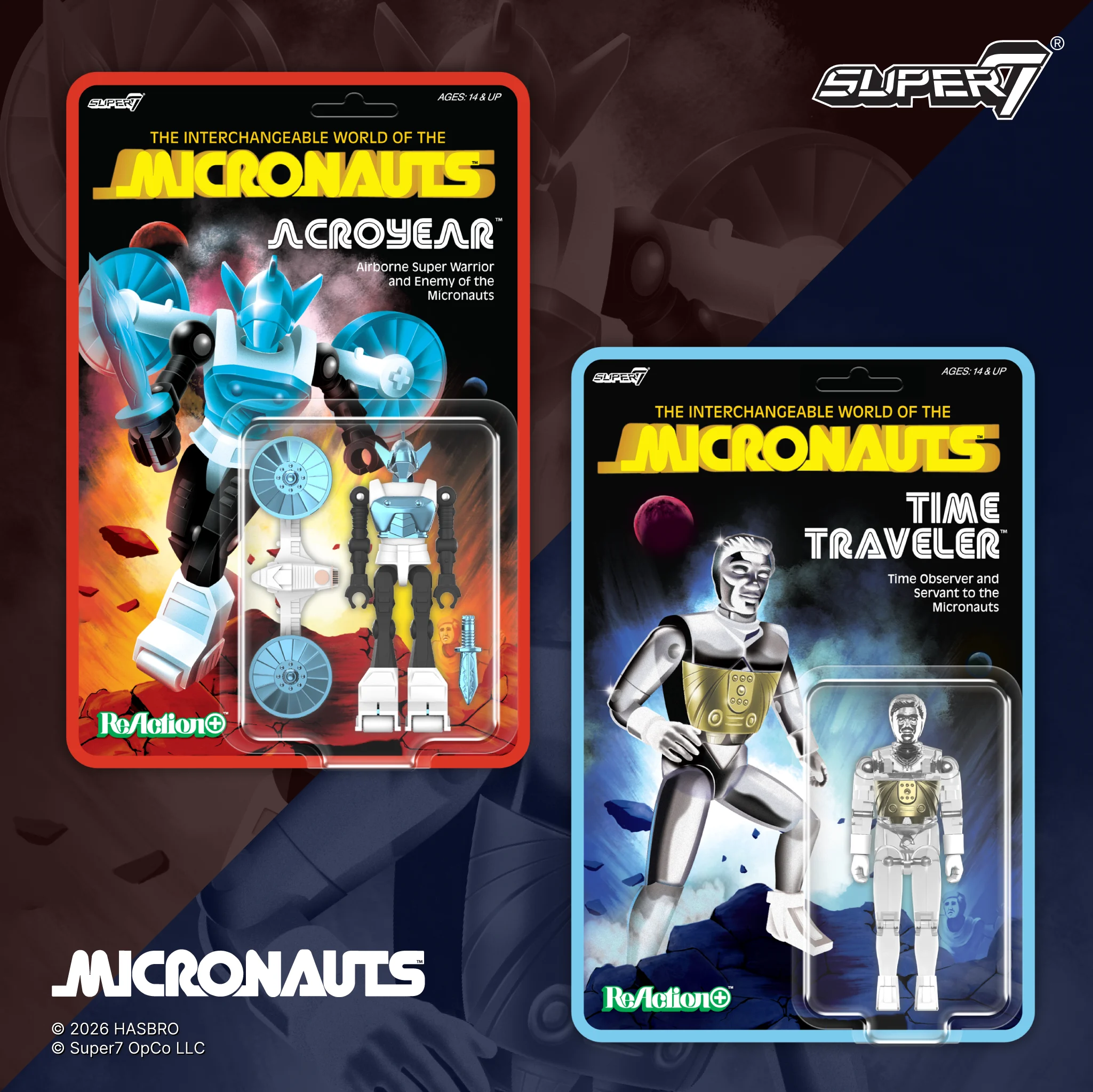 Super7 Micronauts ReAction+ Wave 6 2