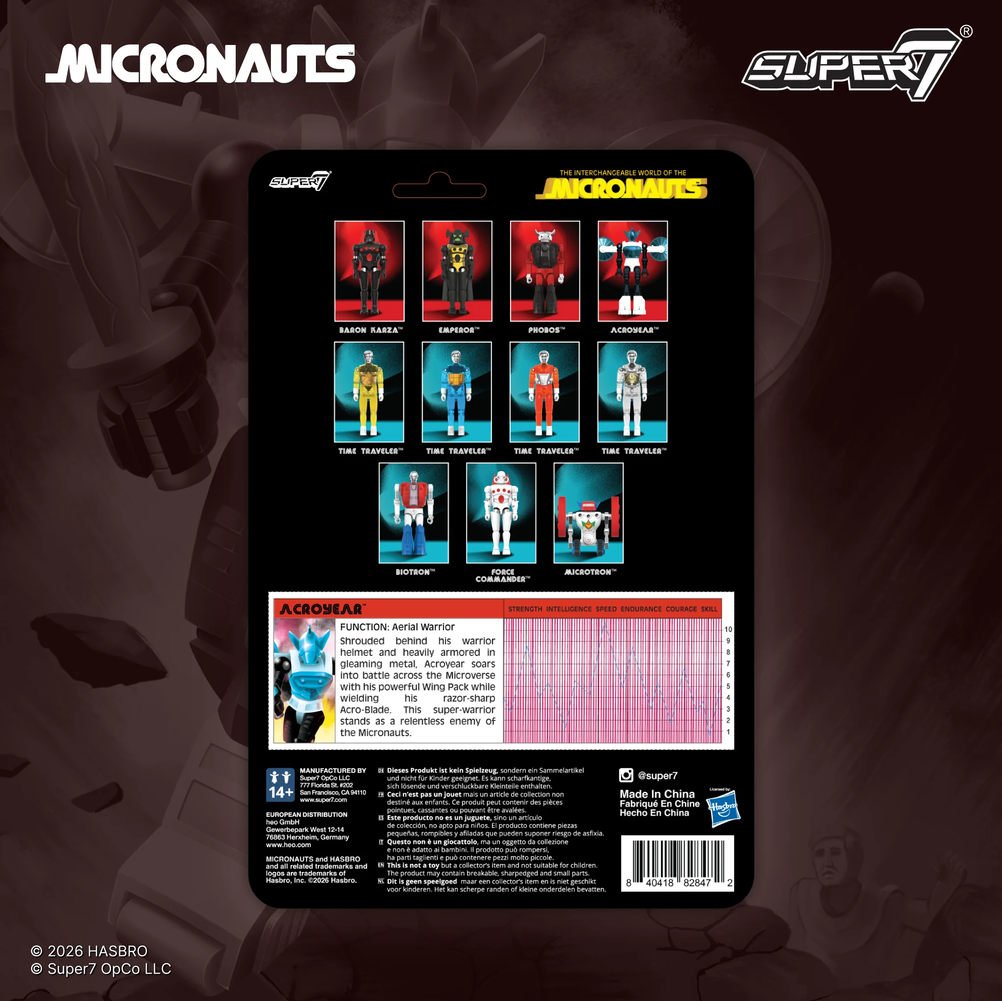Super7 Micronauts ReAction+ Wave 6 3