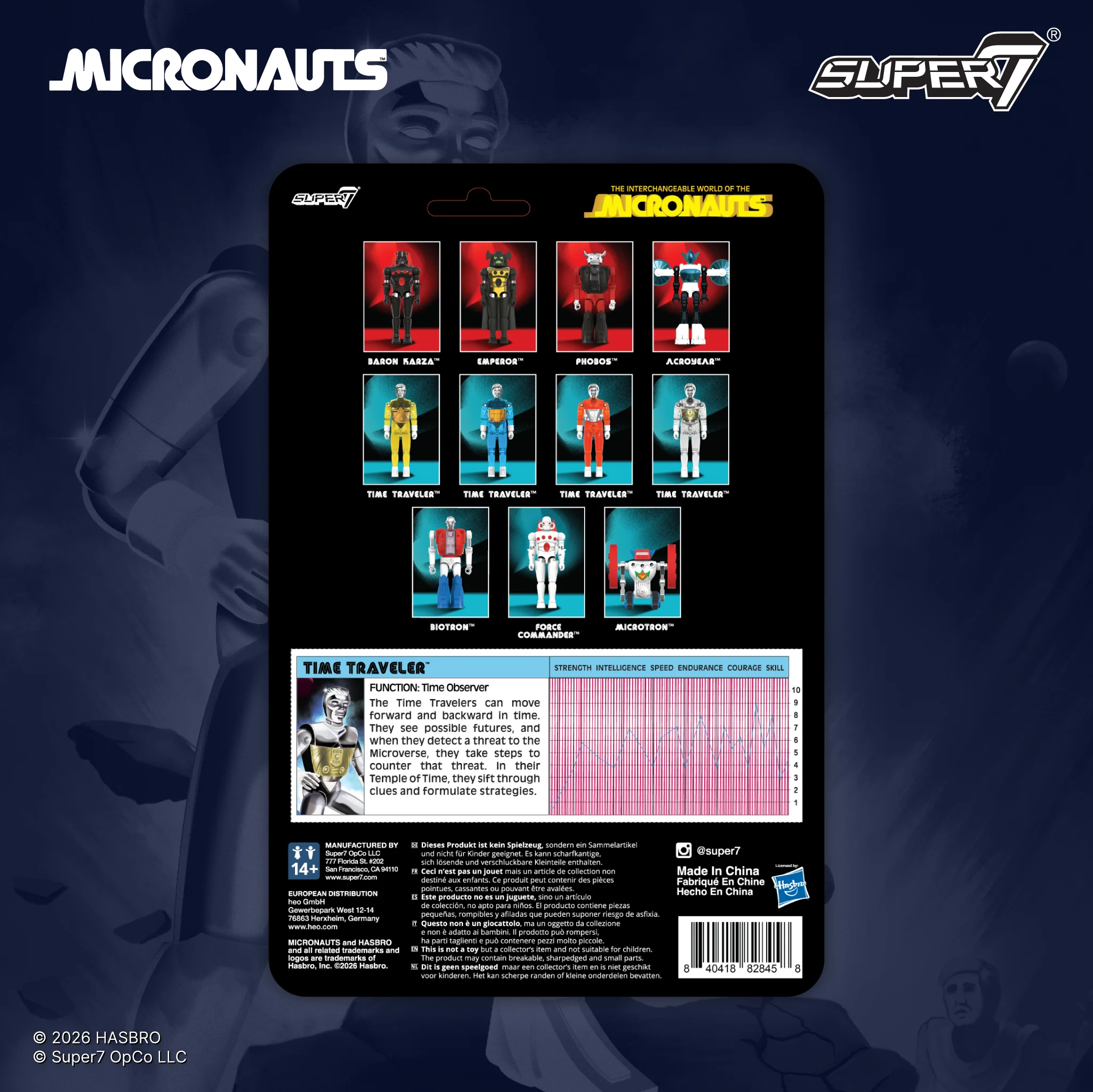 Super7 Micronauts ReAction+ Wave 6 6