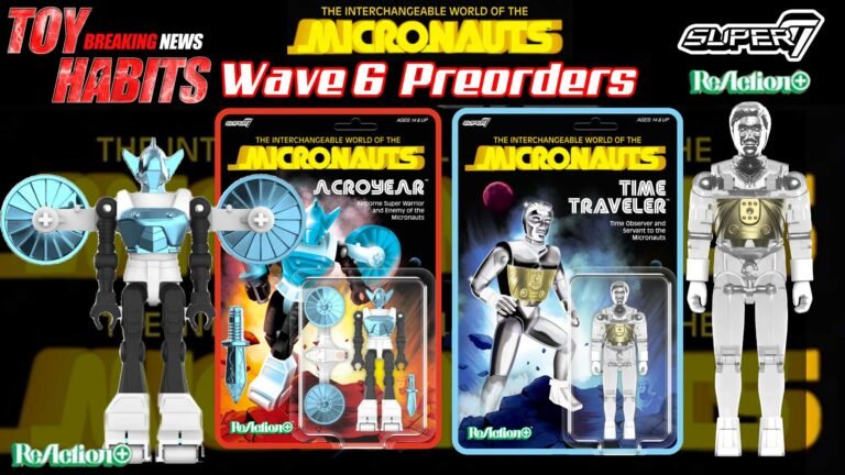 Super7 Micronauts ReAction+ Wave 6 Preorders