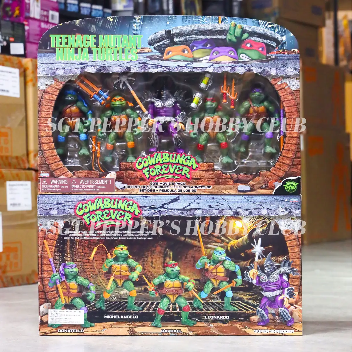 TMNT Cowabunga Forever 90s 5 Pack 1