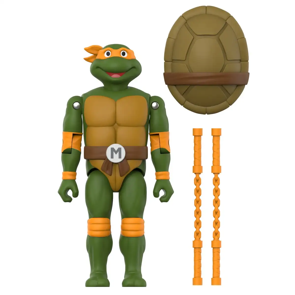TMNT Super7 ReAction+ Wave 2 Michaelangelo 2
