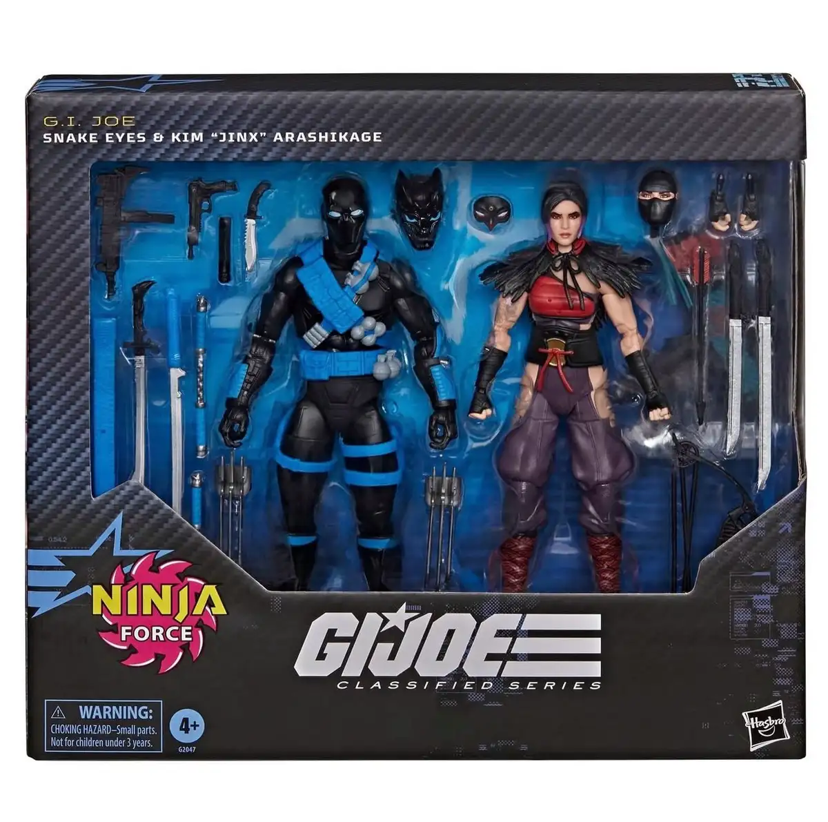 Target Exclusive Ninja Force Snake Eyes and Jinx 2 pack 1